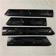 Compatible for Ford Ranger T6 T7 T8 PX XTL Compatible for WILTRAK 2012-2021 ABS Matte Side Door Trim Exterior Slim Body Cladding
