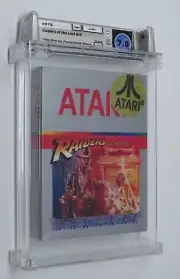 Raiders of the Lost Ark Atari 2600 Video Game Wata Graded 7.0 Factory Sealed