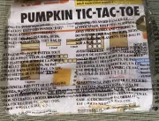 Home Depot Kids Workshop Kit Pumpkin Tic Tac Toe Halloween Lot Of 2