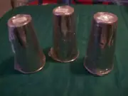 (3 Pack) 30 oz Stainless Steel Malt Cup, Blender Cup, Milkshake Cups