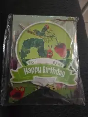 Eric Carle Butterfly Birthday Banner