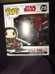 KYLO REN With Tie Fighter Vinyl Bobble-Head Star Wars Funko Pop 215 NEW