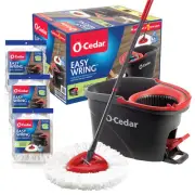 Easywring Microfiber Spin Mop & Bucket Floor Cleaning System