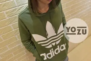 ⭐️YOZU⭐️現貨 愛迪達 adidas 抹茶綠 女生 帽T dh3139 angelababy