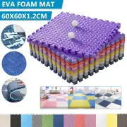 4/12PCS EVA Foam Mat Floor Mats Interlocking Heavy Duty Puzzle Baby Kids Playmat
