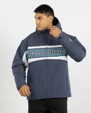 [Billabong] Billabong Men's Fluid 2K Jacket in Slate Blue Size XL XL Slate Blue