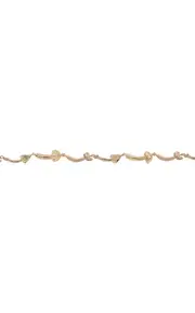 [Bernard James] Fungi Handcrafted 14K Gold Bracelet