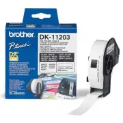 10 Brother DK-11203 DK11203 White File Folder Labels - 17mm x 87mm, 300 labels