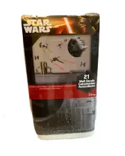 21 Star Wars Wall Decals Peel & Stick Spaceship Disney Brand New Decor