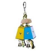 Kazoo Twin Parallel Card Foraging Box Bird Toy