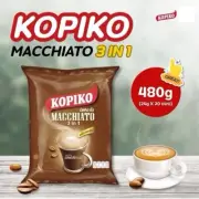 THAILAND KOPIKO Instant Macchiato 3 in 1 Coffee Hot & Cold 24g x 20pcs