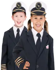 Qantas Pilot Costume Hat