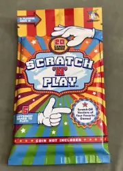Gamewright Scratch 'N' Play Scratch Off Versions of Favorite Games New Sealed