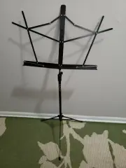 ~NEW~ On Stage Stands Compact Music Stand w/Bag Sheet Holders QUINLAN &FABISH