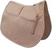 ECP Cotton Correction Dressage Saddle Pad - Memory Foam Pockets