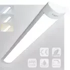 4FT 120cm LED Slim Ceiling Batten Tube Light Dimmable Linear Fluro Fluorescent