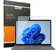 Megoo Tempered Glass Screen Protector for Microsoft Surface Laptop 5/ Laptop 6/ Surface Laptop 4 (15 inch), Easy Installation, Scratch Resistant, Ultra Clear Screen Protector for Surface Laptop 3