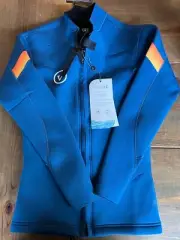 Vissla 7 Seas Boys Raditude 2MM size 14 WetSuit zip up jacket