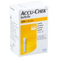 在飛比找蝦皮購物優惠-羅氏 AccuChek SOFTCLIX 舒柔採血針 200