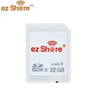 在飛比找Yahoo奇摩購物中心優惠-ezShare wi-fi無線SDHC記憶卡32G SD卡(