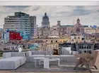 3D City Sky Landscape Self-adhesive Removeable Wallpaper Wall Mural