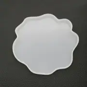 Large 8 inches geode coaster silicone mold