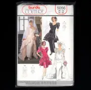 Wedding Gown, Formal Wear, Burda Couture Sewing Pattern 5056 Sizes 10 to 20