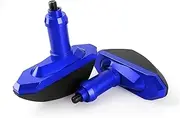Engine Guard Falling Protection Compatible with Z650 Z 650 2020 2021 Motorcycle Aluminum Crash Protector Frame Slider Accessories (Color : Blue)