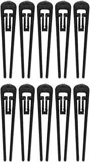 Magic Air Fringes Curling Iron Self Adhesive Hair Curls Plastic Portable Bag With 8 Rollers and Package Curlers Styling Tools for DIY (Drainageklammern im 10er Pack)