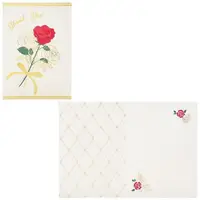 在飛比找蝦皮商城優惠-Sanrio感謝卡片/ 43-3/ 一朵綁著緞帶的玫瑰花 e