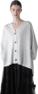 ADORE(アドーア) Adour 531-5170420 V-Neck Big Cardigan (Luster Stretch) / Women's