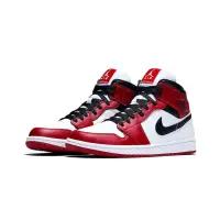 在飛比找博客來優惠-Air Jordan 1 Mid Chicago 白芝加哥 