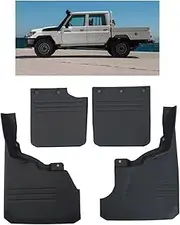 Car Mudguards Fender Mud Flaps Mudguard Compatible for Land Cruiser FJ70 LC70 FJ75 LC79 Pick-Up(FJ75 LC79 Ppick-up)