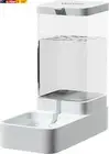 Gravity Pet Feeder and Water Dispenser Set, Automatic Dog Feeder and Dog Water D
