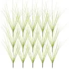 15pcs Artificial Grass Plants Artificial Greenery Stems Fake Artificial