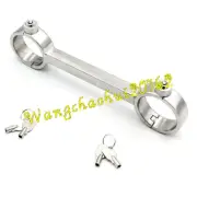 New Stainless Steel Spreader Bar Hand Fixed Bandage Cuffs Restraints Handcuffs