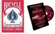 Svengali Deck Red Back Bicycle plus Essentials in Magic Svengali Deck - DVD