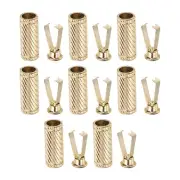 Shoelace Tips 16Pcs Shoelace Head Tips for Shoes String Light Gold Tone Style B