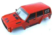 AXIAL SCX 10 II Red Jeep Cherokee Body 1/10 Crawler Truck 4x4 AX31337 RTR 313 mm