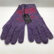 NEW GAI MATTIOLO KNITTED GLOVES 60% Lambs Wool 20% Angora 20% Nylon One Size
