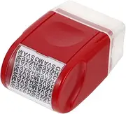 TOGEVAL Security Seal Identity Protection Roller Stamps Style Block Personal Info Statements