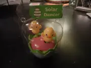 SOLAR POWERED DANCING BOBBLE HEAD, CUTE CHICKS IN EASTER EGG