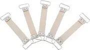ULTECHNOVO Battery Box Strap Replacement Stretchable ATV Battery Tie Down Metal Buckles