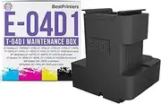 T04D1 Maintenance Box for Epson EcoTank, Workforce and XP Printers | Compatible with ET15000 ET-3750 ET-3760 ET-4750 ET-4760 ET-3850 WF-2860 (T04D100 | E-04D1) | Genuine OEM Part | Easy Replacement