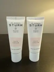 Dr. Barbara Sturm Face Cream 20 ml .67 fl oz Travel Size NEW X2