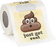 Funny Novelty Toilet Paper - Hilarious White Elephant Gift Idea, Christmas Present, or Gag Gift