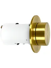 MFL By Masson Artisan Recessed IP44 Dimmer Switch in Brass