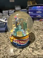 Sankyo Las Vegas Musical Water Globe- Kenny Rogers Musical Globe