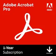 Adobe Acrobat Pro 1 Year Subscription Download