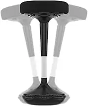New Wobble Stool Adjustable Height Active Sitting Balance Perching Chair for Office Standing Desk Best Tall Swivel Ergonomic Stability Sit Stand Up Perch Stool